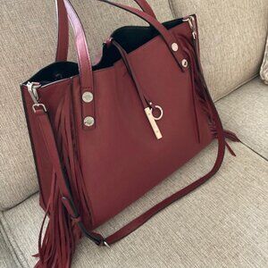 LARGE TOTE with FRINGE/GREAT MULTITASKER